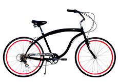 Beach cruiser bike ARS-2624S